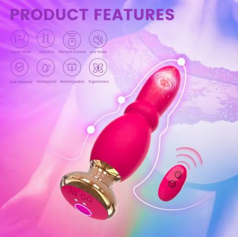 Dụng Cụ Kích Thích Hậu Môn App Miji Green Gauze Tent Rung Điều Khiển Cao Cấp